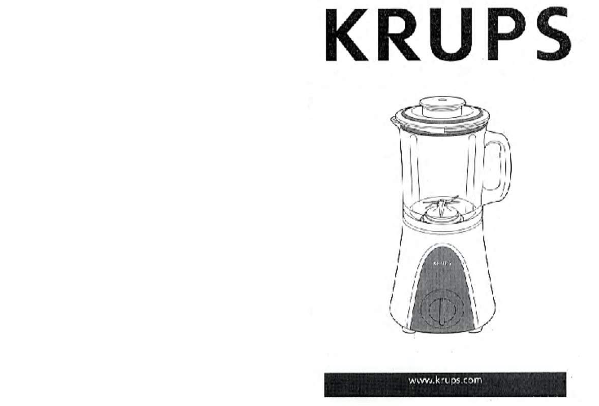 Guide utilisation KRUPS GMB3 de la marque KRUPS