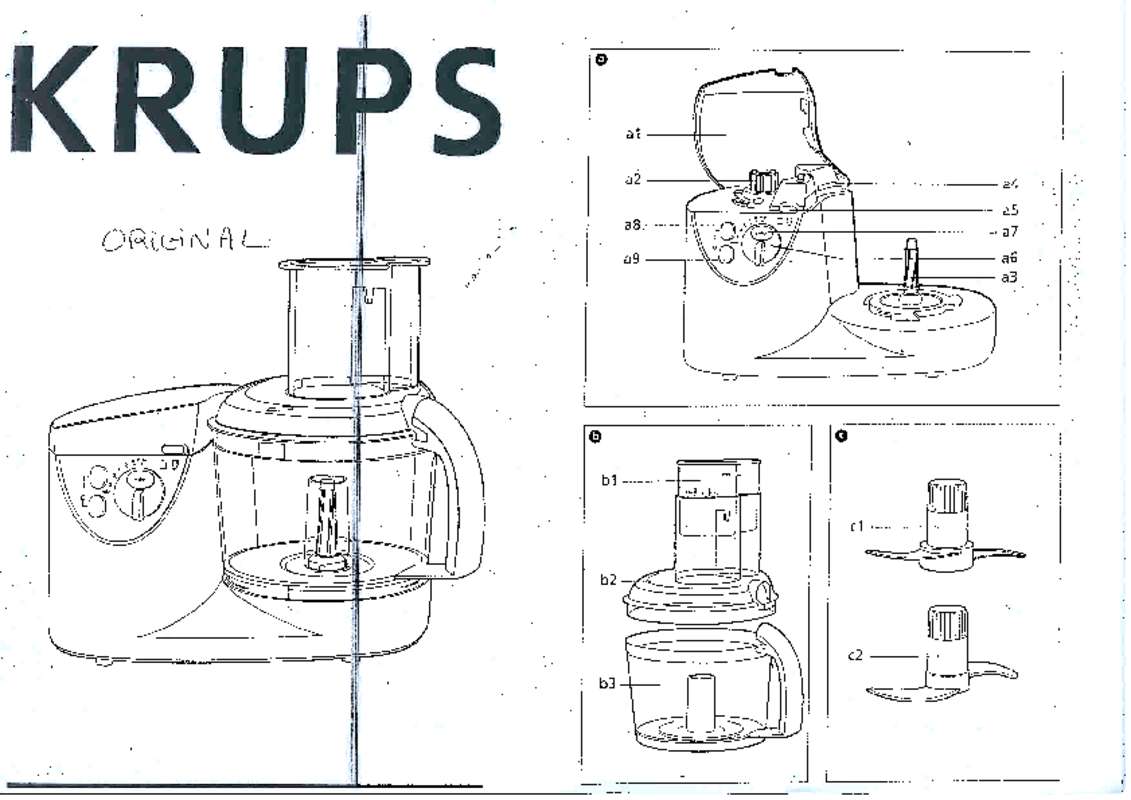 Guide utilisation KRUPS GRB2 de la marque KRUPS