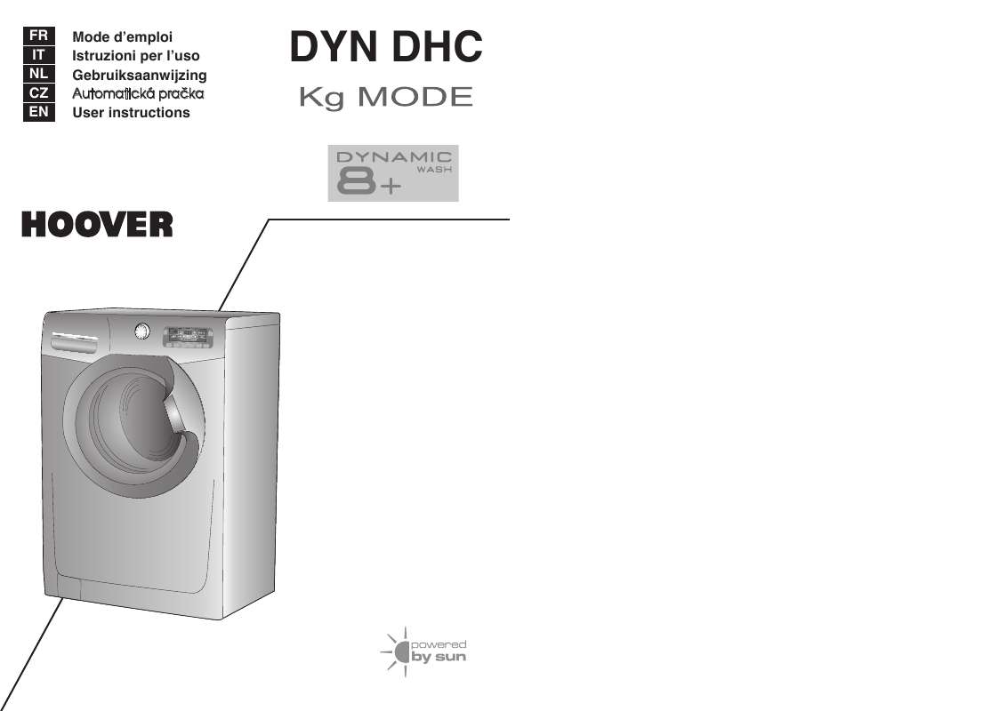 Guide utilisation  HOOVER DYN DHC  de la marque HOOVER