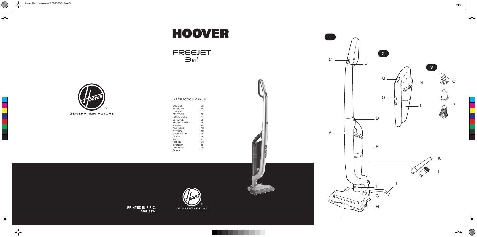 Guide utilisation  HOOVER FREEJET 3IN1  de la marque HOOVER
