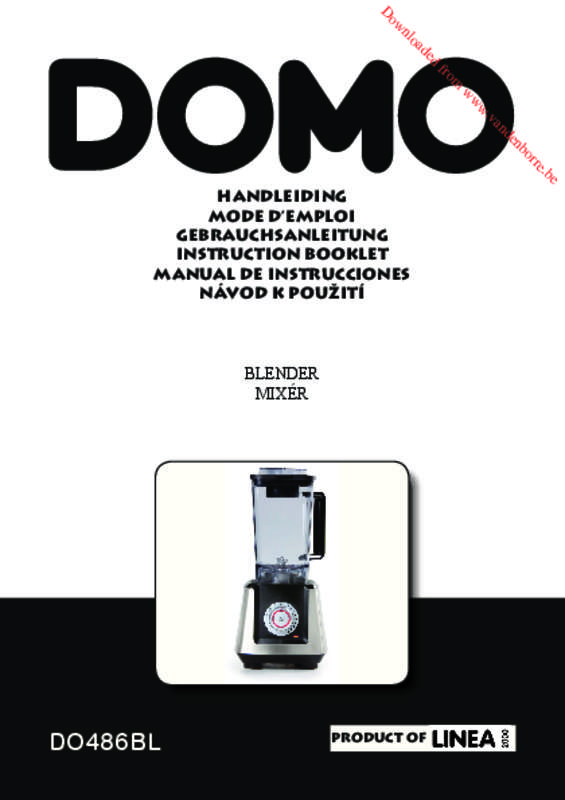 Guide utilisation DOMO DO486BL  de la marque DOMO
