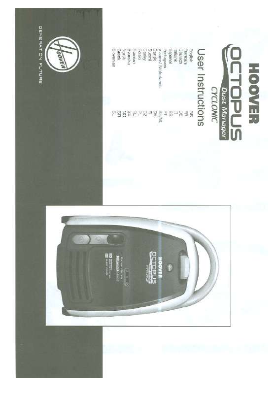 Guide utilisation  HOOVER TCO 205  de la marque HOOVER