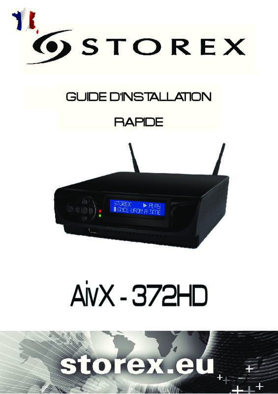 Guide utilisation STOREX AIVX-372HD  de la marque STOREX