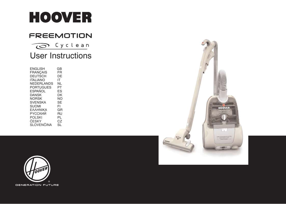 Guide utilisation  HOOVER TFC 6212 K  de la marque HOOVER