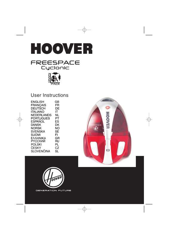 Guide utilisation HOOVER TFS 7184 de la marque HOOVER