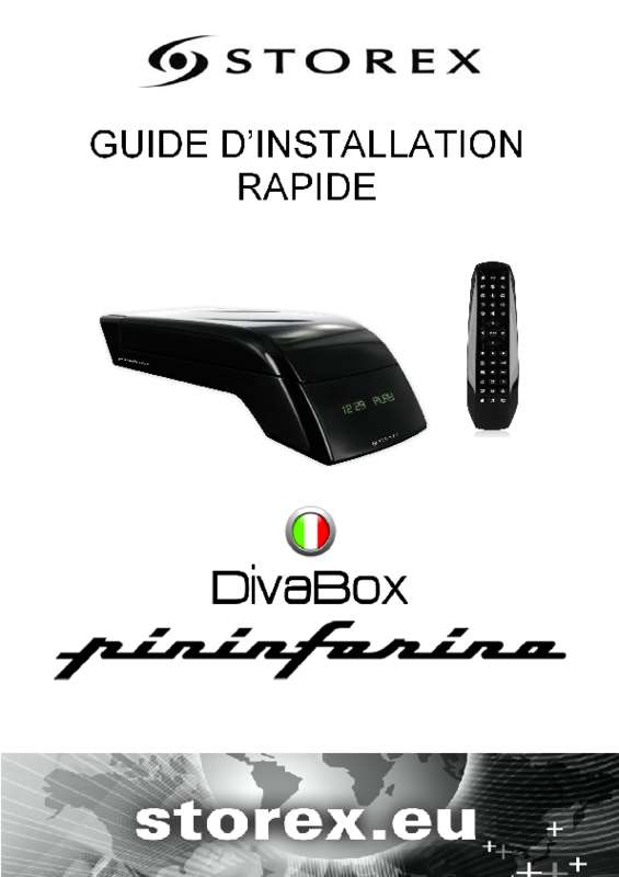 Guide utilisation STOREX DIVA BOX  de la marque STOREX