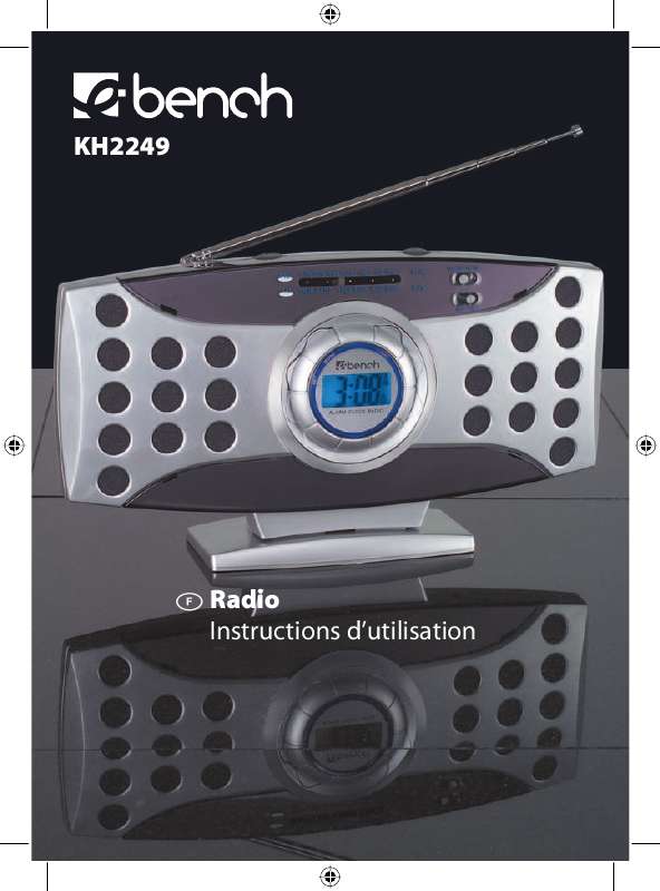 Guide utilisation  KOMPERNASS EBENCH KH 2248-2249 RADIO ANALOGIQUE OUC  de la marque KOMPERNASS