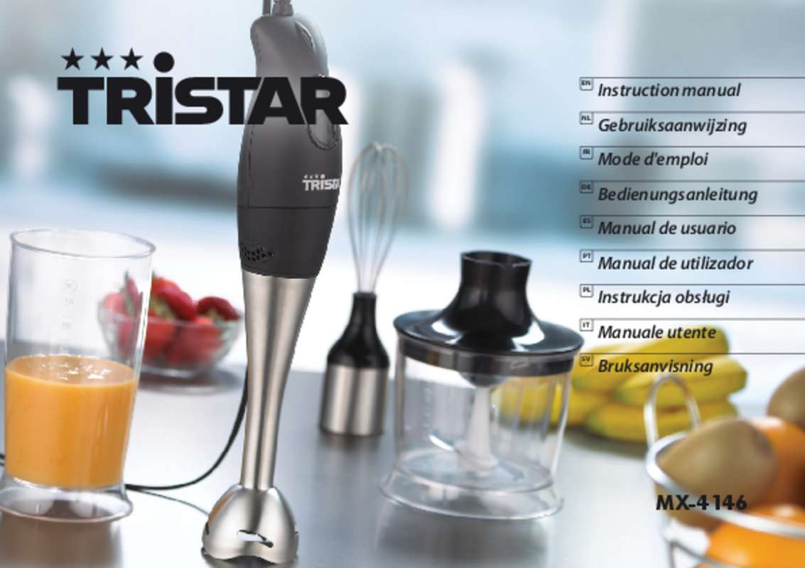 Guide utilisation TRISTAR MX-4159  de la marque TRISTAR