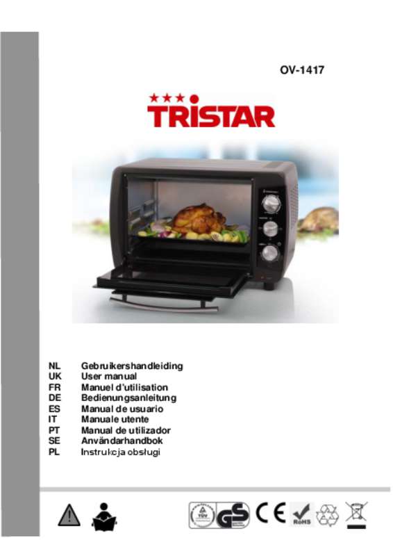 Guide utilisation TRISTAR OV-1422  de la marque TRISTAR