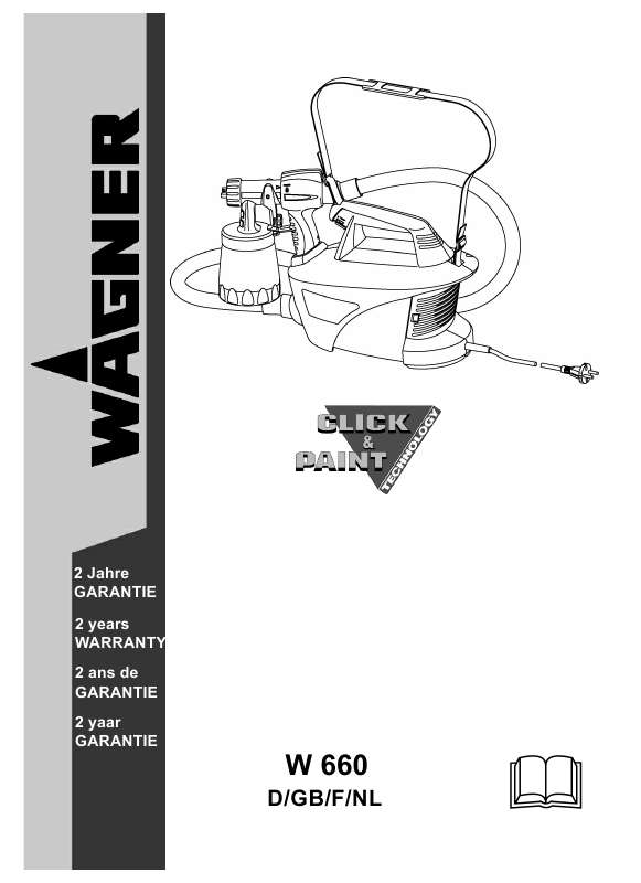 Guide utilisation  WAGNER W660  de la marque WAGNER