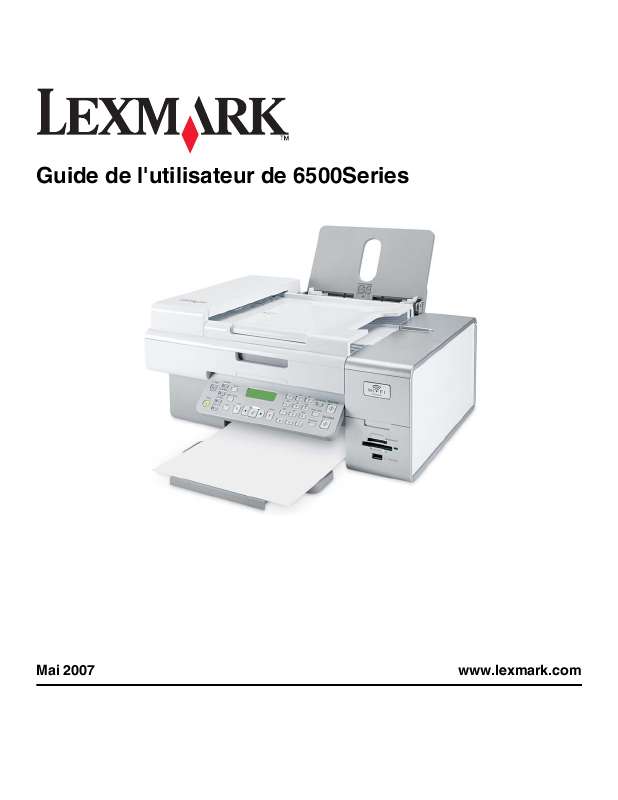 Guide utilisation LEXMARK X6570  de la marque LEXMARK