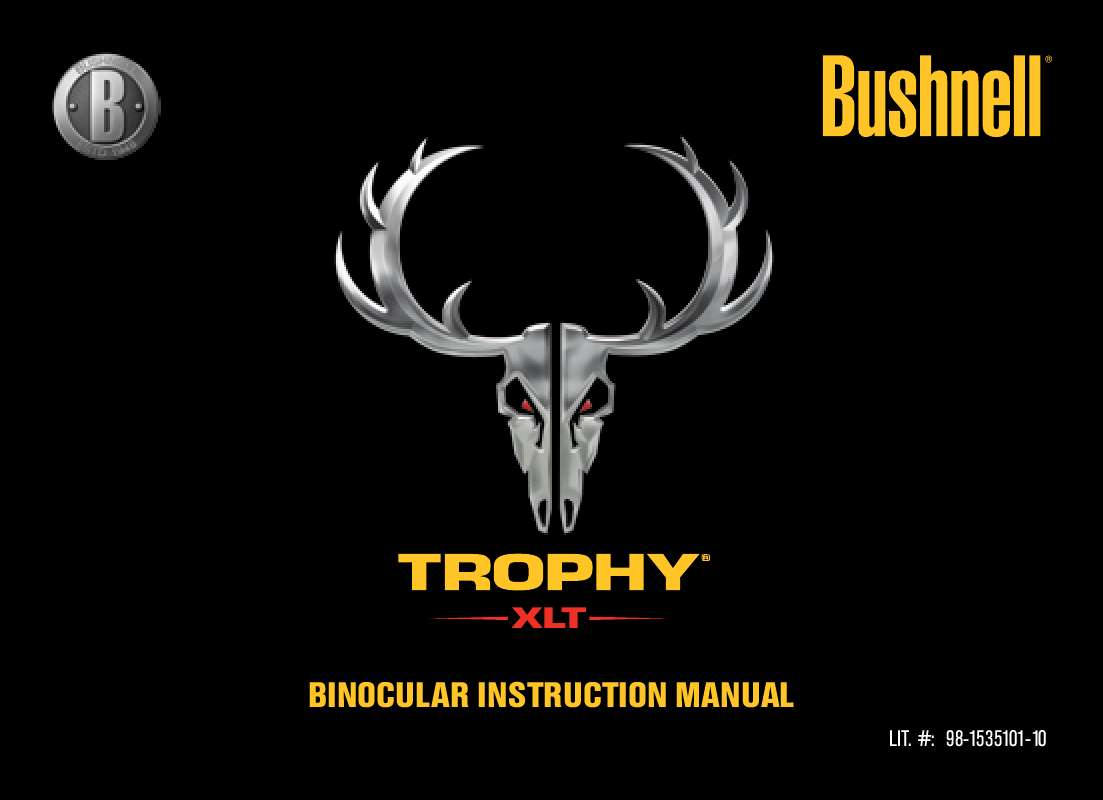 Guide utilisation BUSHNELL TROPHY XLT  de la marque BUSHNELL