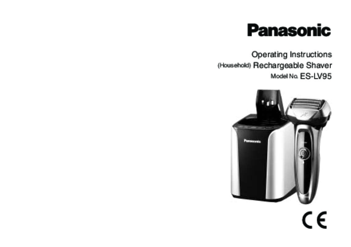 Guide utilisation PANASONIC ES-LV95  de la marque PANASONIC