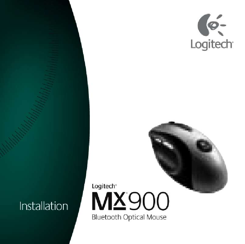 Guide utilisation  LOGITECH MX 900 BLUETOOTH OPTICAL MOUSE  de la marque LOGITECH