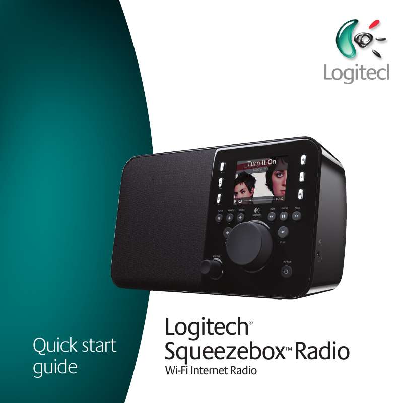 Guide utilisation LOGITECH SQUEEZEBOX RADIO  de la marque LOGITECH