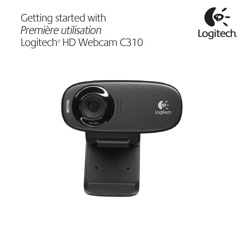 Guide utilisation LOGITECH HD WEBCAM C310  de la marque LOGITECH