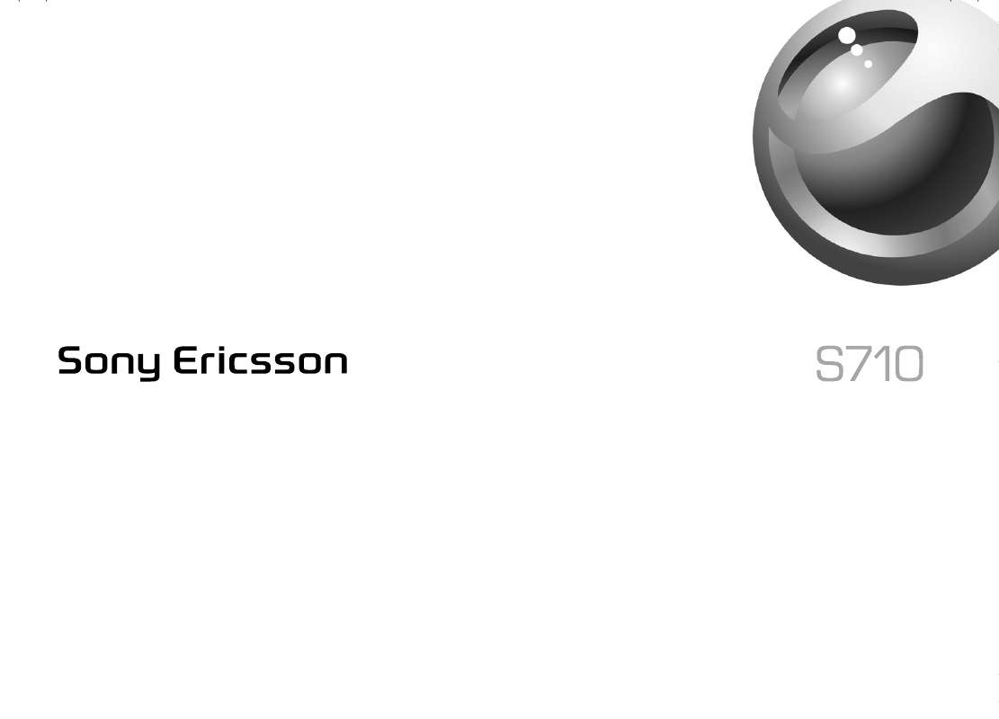 Guide utilisation SONY ERICSSON S710  de la marque SONY ERICSSON
