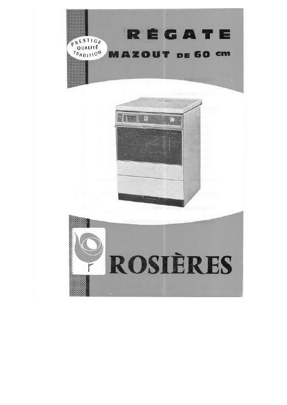 Guide utilisation  ROSIERES 9760  de la marque ROSIERES