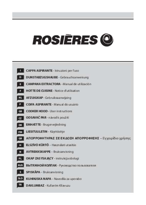Guide utilisation ROSIERES RHTV680IN de la marque ROSIERES