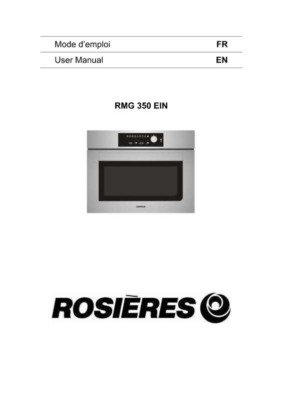 Guide utilisation  ROSIERES RMG350EIN  de la marque ROSIERES