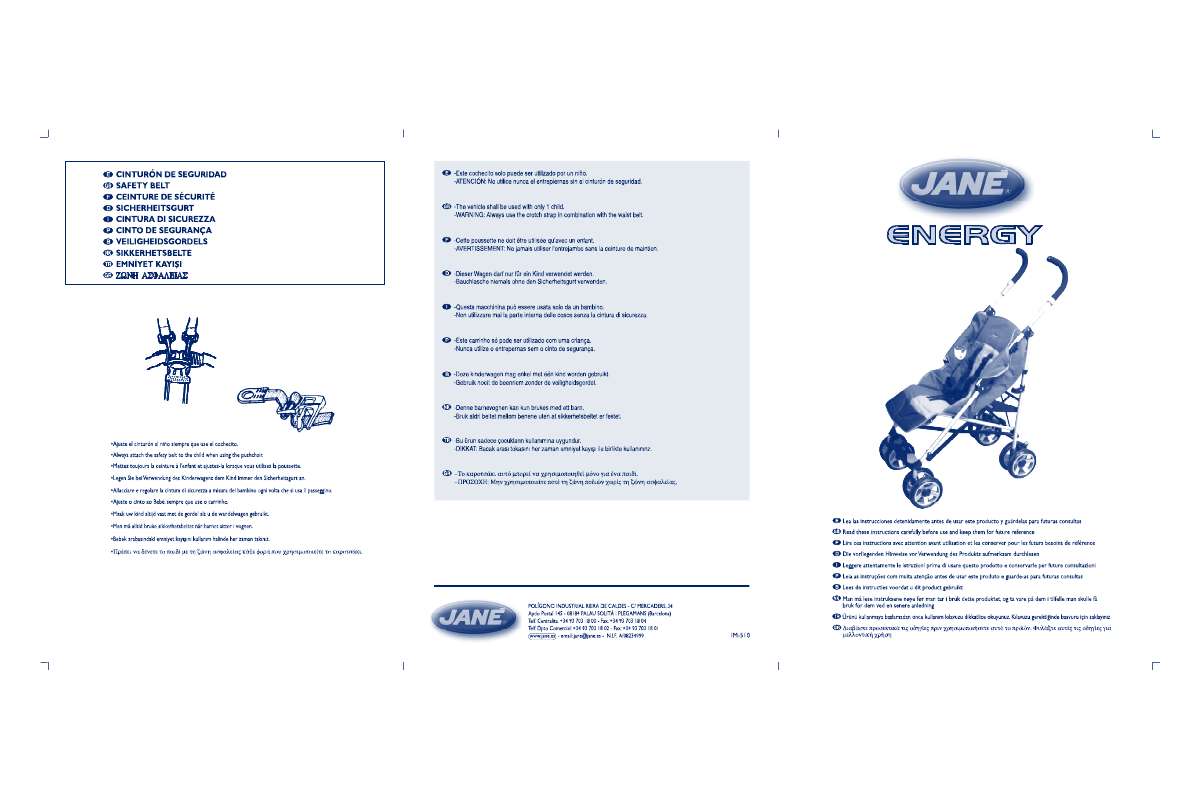 Guide utilisation  JANE ENERGY  de la marque JANE