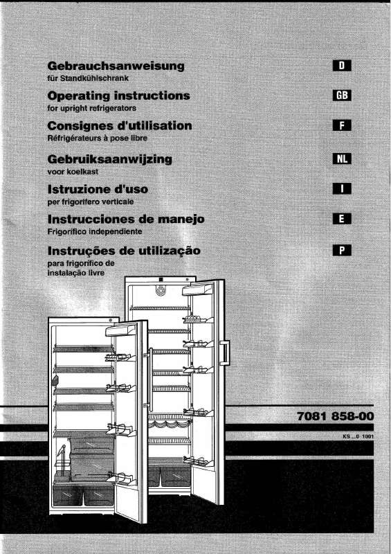 Guide utilisation  LIEBHERR KS 1001  de la marque LIEBHERR