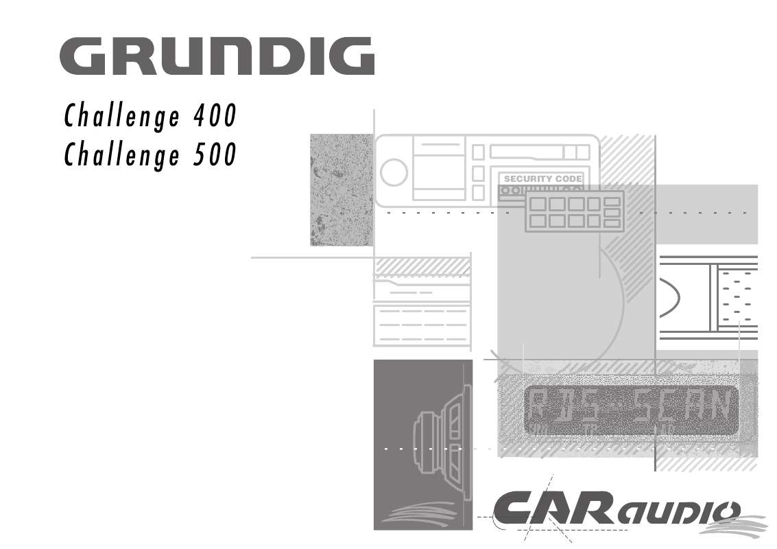 Guide utilisation  GRUNDIG CHALLENGE 400 A  de la marque GRUNDIG