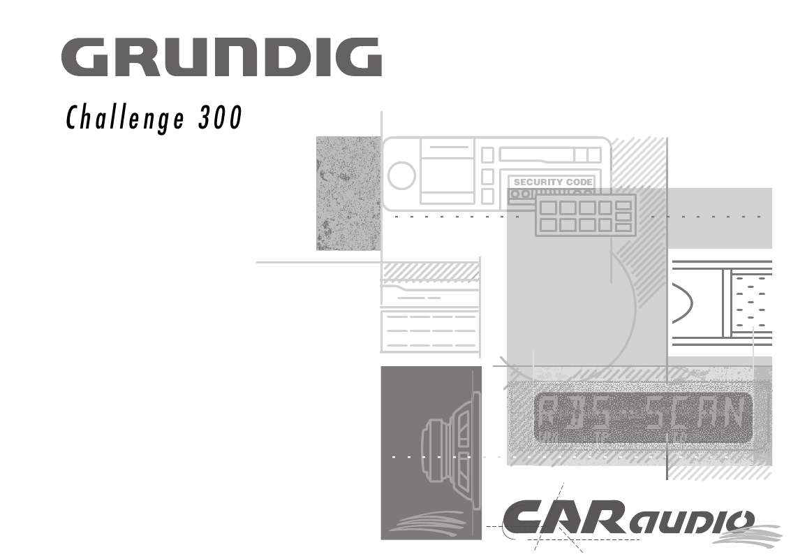 Guide utilisation  GRUNDIG CL 300  de la marque GRUNDIG