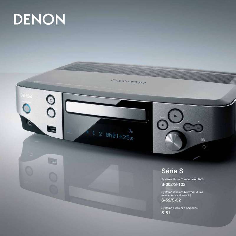 Guide utilisation  DENON S-81  de la marque DENON