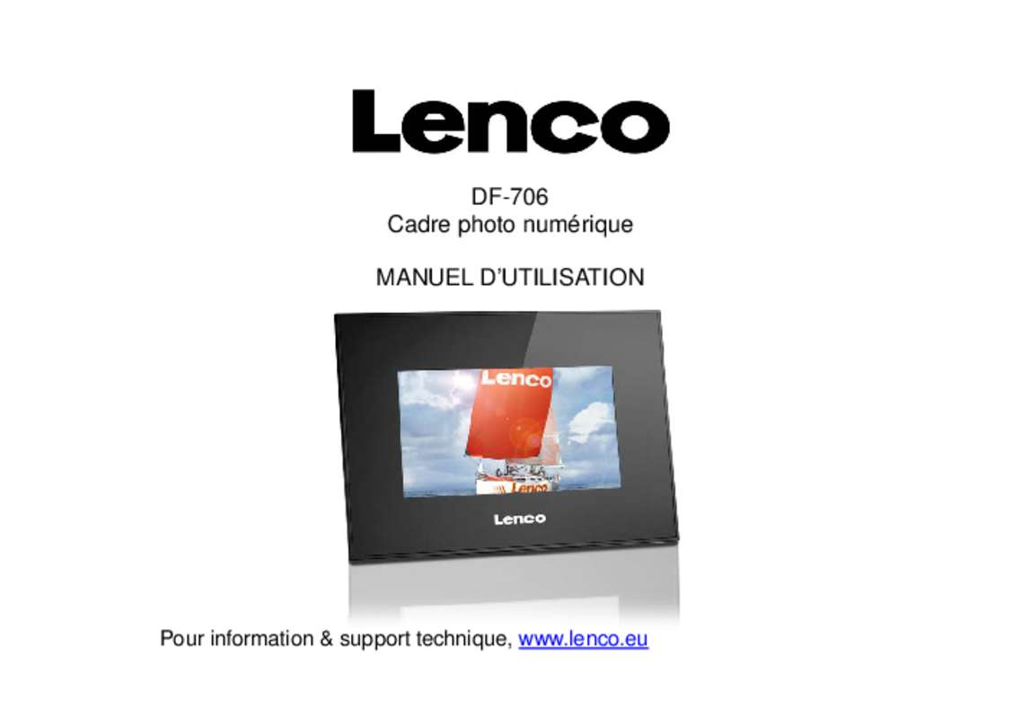 Guide utilisation LENCO DVP-706  de la marque LENCO