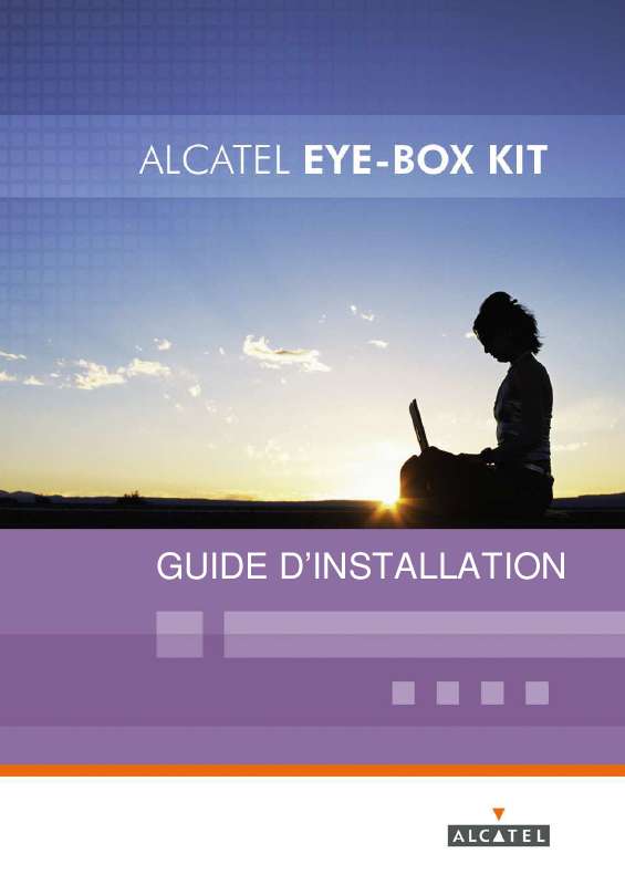 Guide utilisation  ALCATEL-LUCENT EYEBOX  de la marque ALCATEL-LUCENT