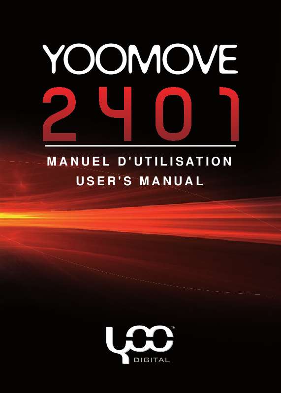 Guide utilisation  YOO DIGITAL YOO MOVE 2401  de la marque YOO DIGITAL