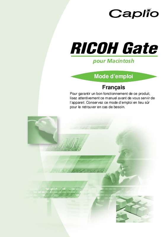 Guide utilisation RICOH CAPLIO RR10  de la marque RICOH