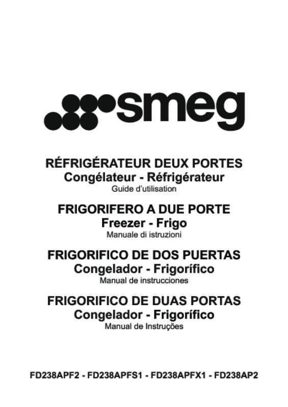 Guide utilisation  SMEG FD238APFX1  de la marque SMEG