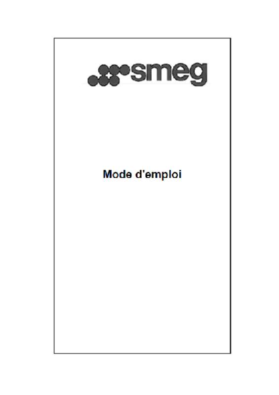 Guide utilisation  SMEG KSC120B  de la marque SMEG