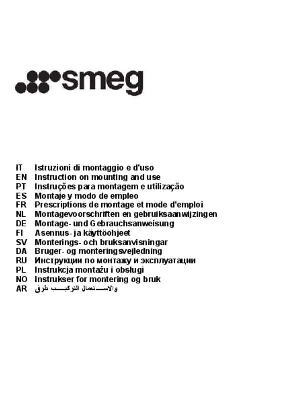 Guide utilisation SMEG KSE900CHXE de la marque SMEG