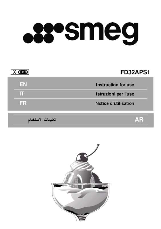 Guide utilisation  SMEG FD32APS1  de la marque SMEG