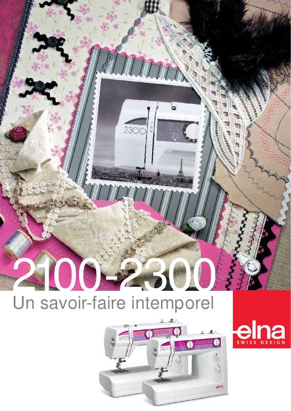 Guide utilisation ELNA 2100  de la marque ELNA