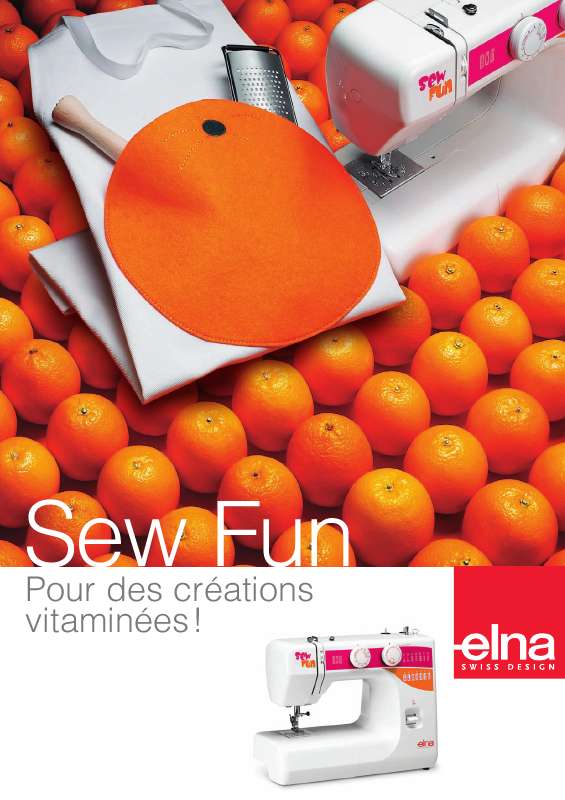 Guide utilisation ELNA SEW FUN  de la marque ELNA