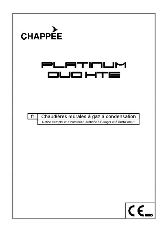 Guide utilisation CHAPPEE LUNA DUO HTE V  de la marque CHAPPEE