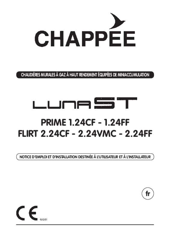 Guide utilisation CHAPPEE LUNA FLIRT CF  de la marque CHAPPEE