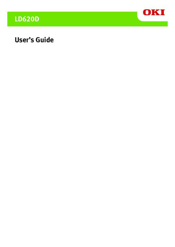 Guide utilisation OKI LD620D  de la marque OKI