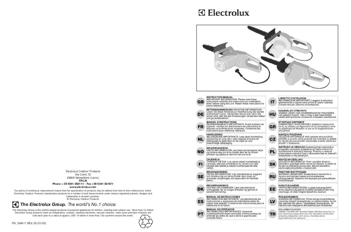 Guide utilisation  MCCULLOCH ELECTRAMAC 2140 SCHUKO  de la marque MCCULLOCH