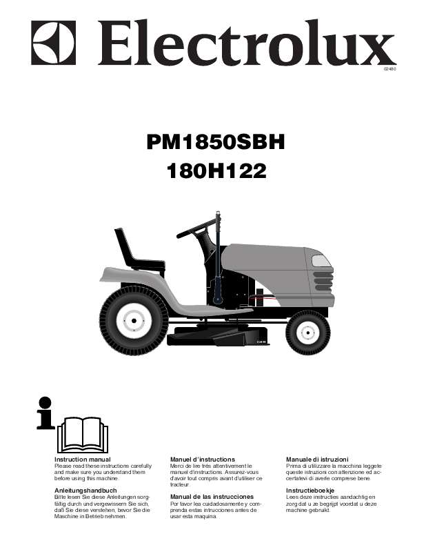Guide utilisation  MCCULLOCH PM1850SBH  de la marque MCCULLOCH