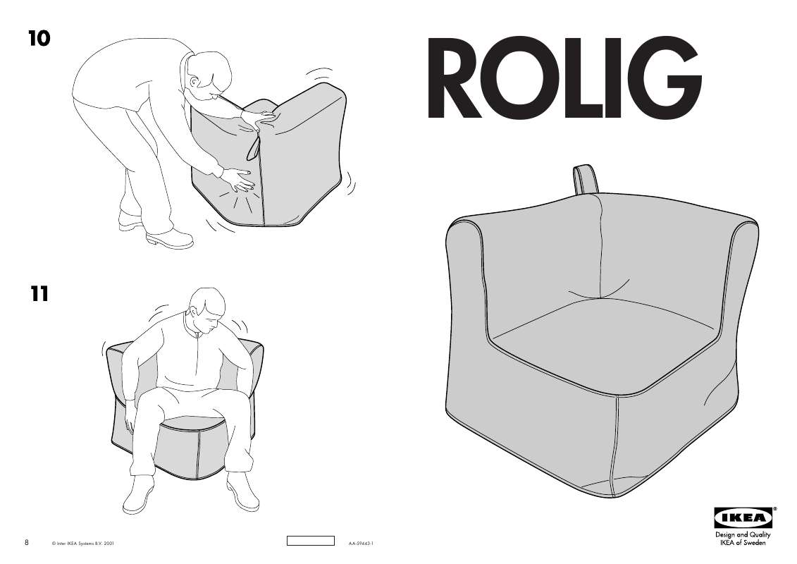 Guide utilisation  IKEA ROLIG  de la marque IKEA