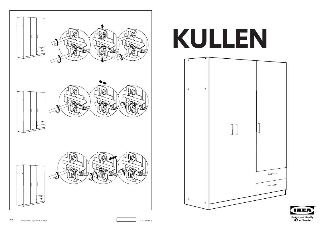 Guide utilisation  IKEA KULLEN  de la marque IKEA