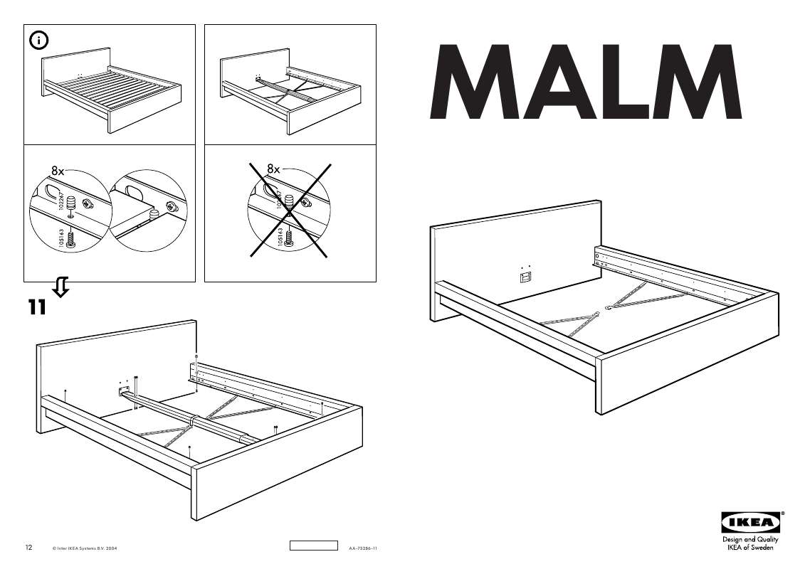 Guide utilisation  IKEA MALM  de la marque IKEA