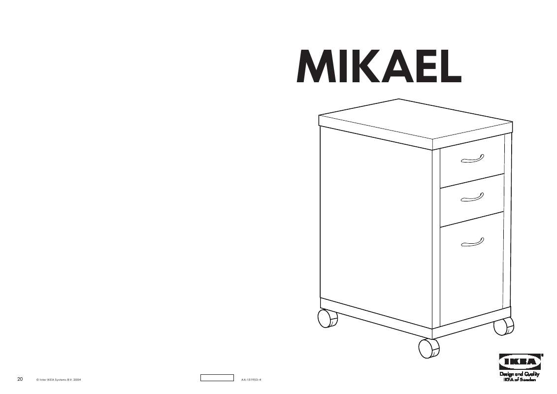 Guide utilisation  IKEA MIKAEL  de la marque IKEA