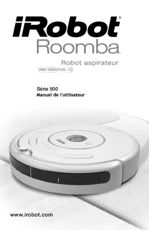 Guide utilisation IROBOT ROOMBA 531  de la marque IROBOT
