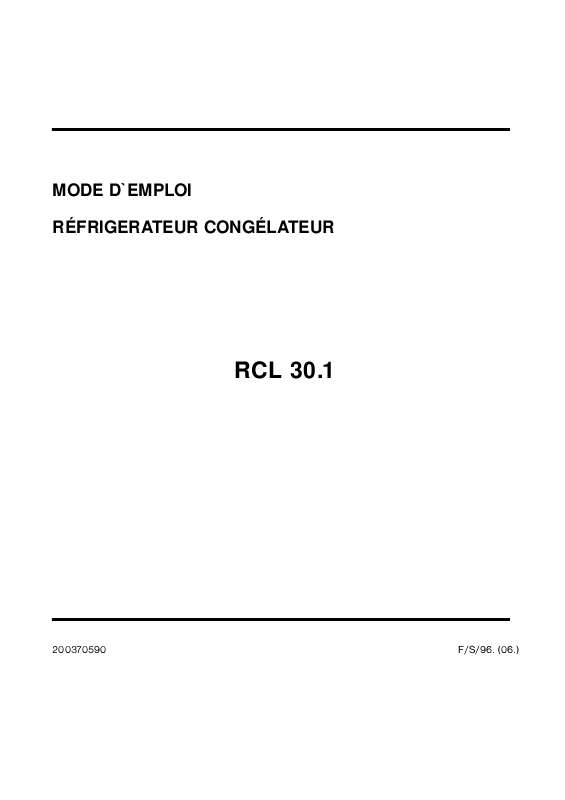 Guide utilisation LISTO RCL30.1  de la marque LISTO
